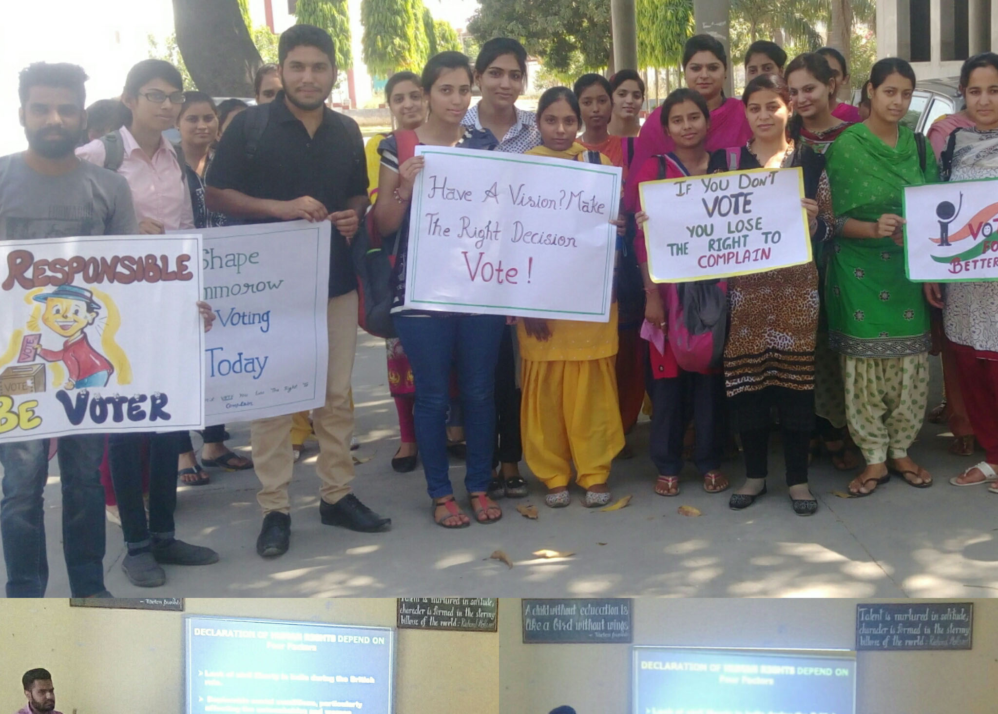 Awareness Campaign on Right to Vote